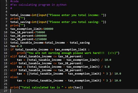 Enter <b>Amount</b>: 10000. . Write a program to calculate the total bill tax amount in python